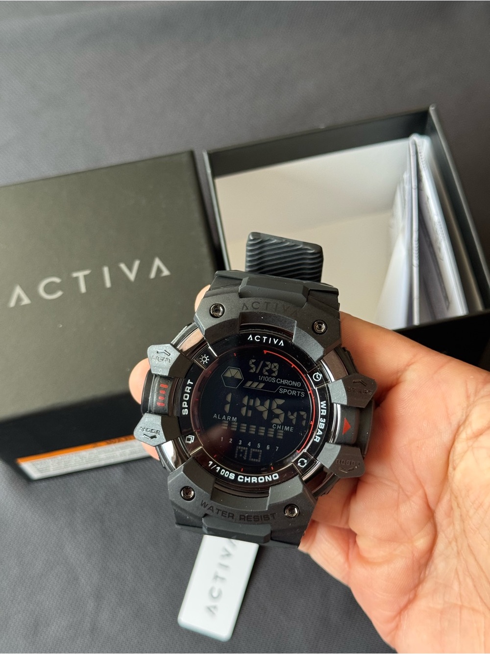Activa Armour X Invicta Men's Digital Watch - Camouflage Black